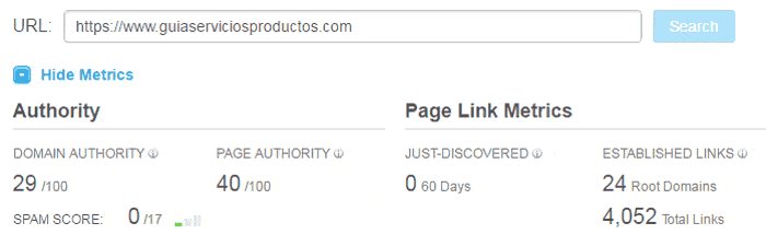 DA Dmoz DA Dmoz
