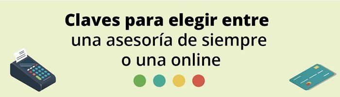 Elegir asesoría online o normal