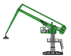 Excavadora de demolición