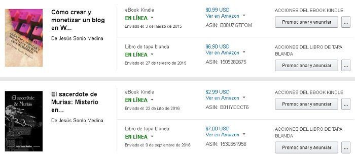 Autopublicar en Amazon Autopublicar en Amazon