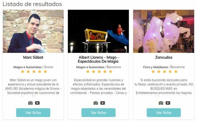 Buscador de artistas