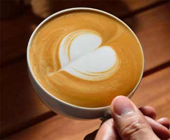 Latte Art Corazón