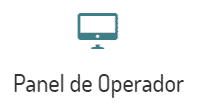 Panel de operador