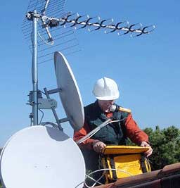 Instalación de antenas