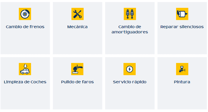 Servicios mecánicos