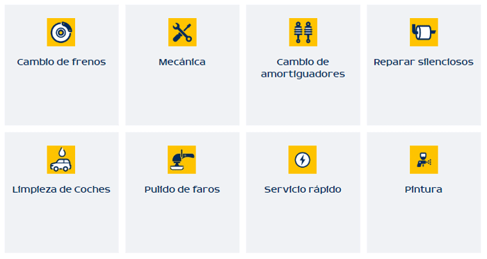 Servicios mecánicos