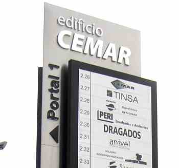 Marquesina informativa