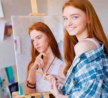 Autorretratos pintar por números