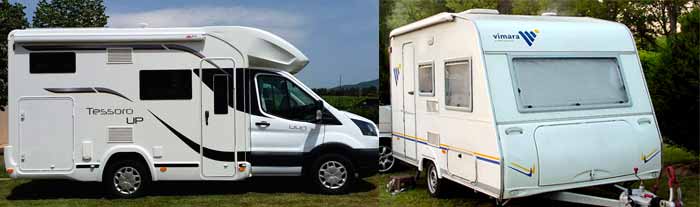 Diferencia autocaravana y caravana