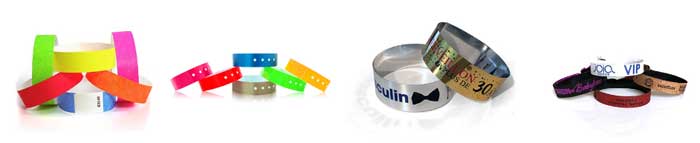 Pulseras para festivales eventos