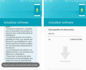 Reparar software móvil