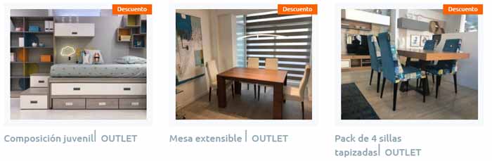 Outlet tienda de muebles Outlet tienda de muebles