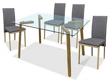 Conjunto mesa y sillas comedor