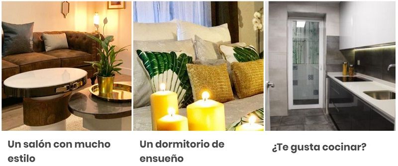 Ejemplos de trabajos diseño de interiores