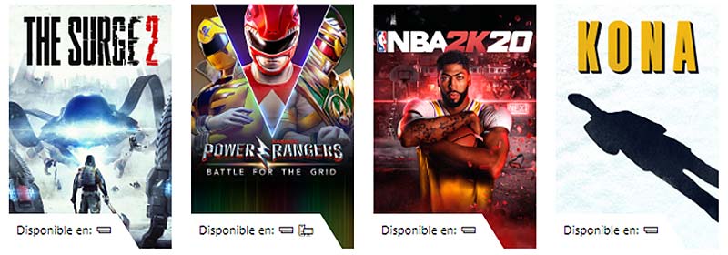 Xbox juegos para consola