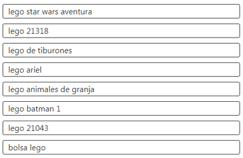 Artículos productos Lego