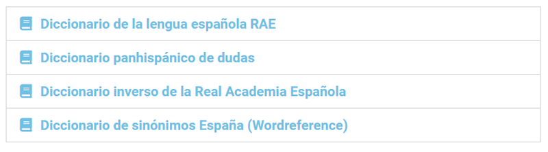 Diccionarios online Diccionarios online