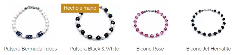 Pulseras con cristales Swarovski Pulseras con cristales Swarovski