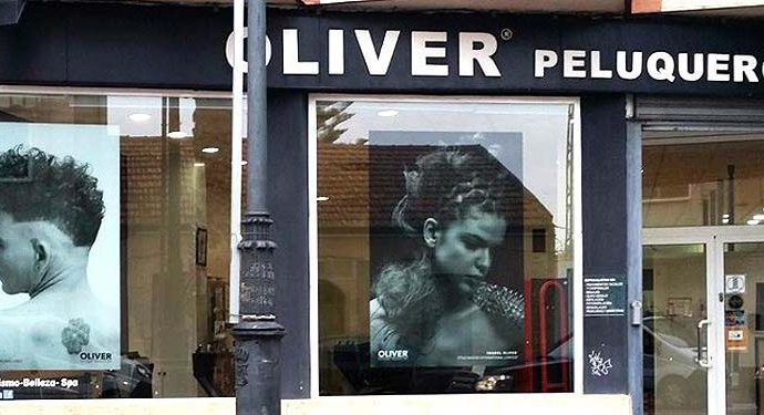 Vinilos para escaparates de peluquería