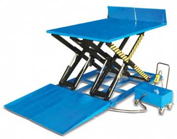 Mesa elevadora de carga y descarga