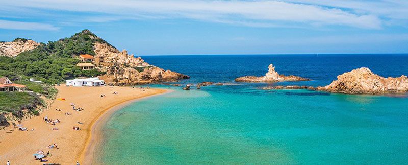 Calas y playas de Menorca