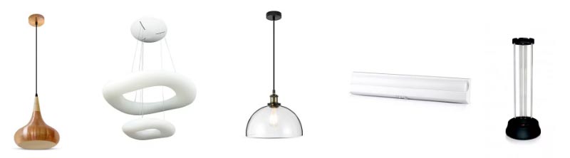 Lámparas LED para hogares