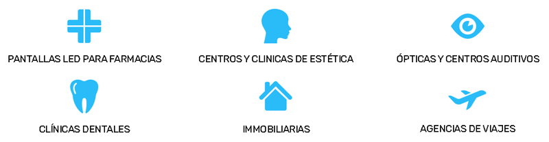 LED para comercios