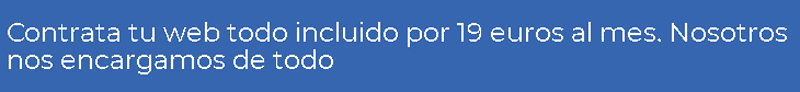Oferta diseño web taller mecánico Oferta diseño web taller mecánico