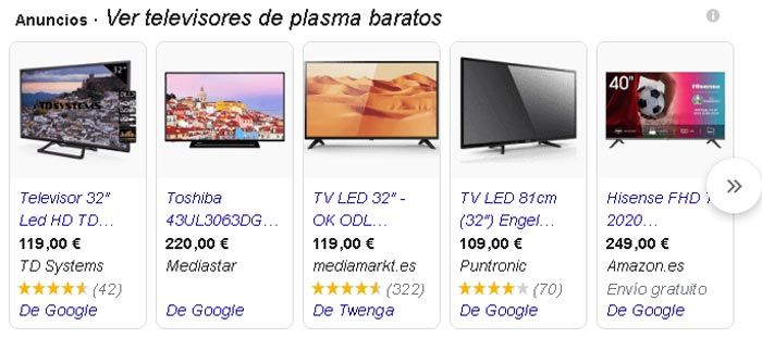 Google Shopping televisiones plasma Google Shopping televisiones plasma