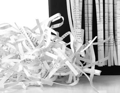 Destrucción de documentos y papel puntual