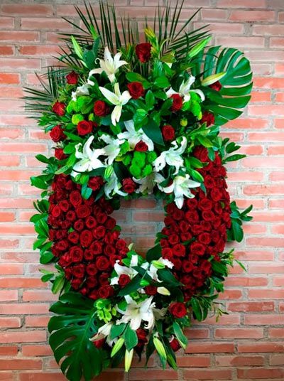 Cómo hacer una corona funeraria