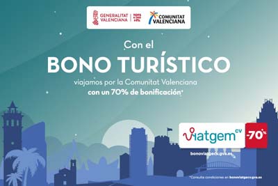 Bono turístico Comunidad Valenciana