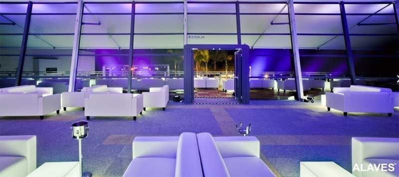 Montaje lounge Starlit Marbella Montaje lounge Starlit Marbella
