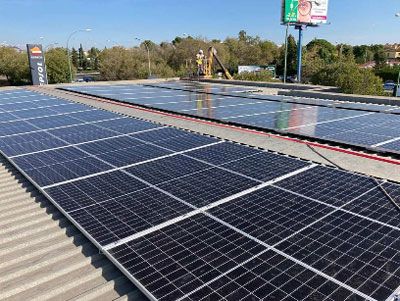 Instalación paneles fotovoltaicos