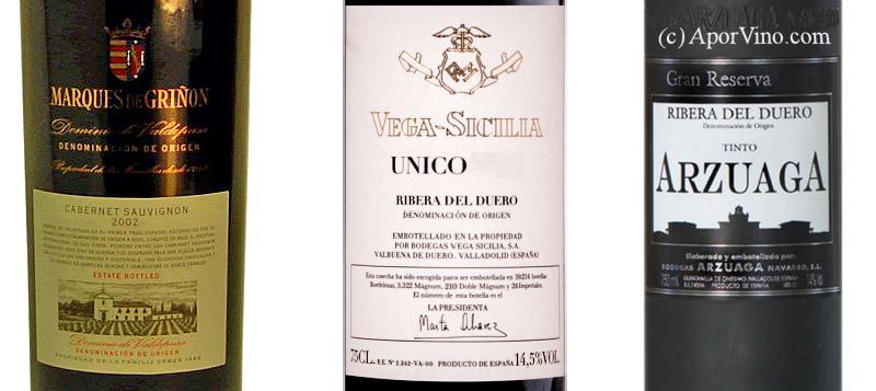 Vinos Cabernet Sauvignon para catas Vinos Cabernet Sauvignon para catas