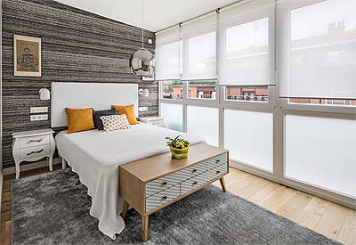 Instalación de ventanas en PVC para dormitorio