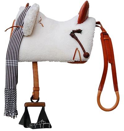 Silla de montar vaquera