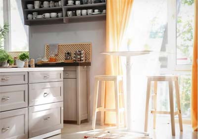 Cómo elegir cortinas para cocina