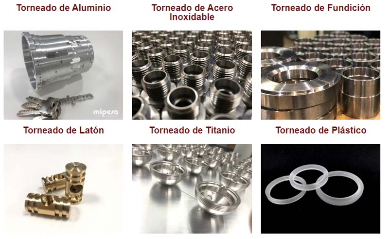 Ejemplos de torneado Ejemplos de torneado