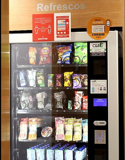 Máquinas vending snacks