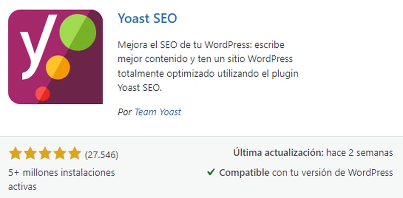 Plugin WordPress Yoast SEO Plugin WordPress Yoast SEO