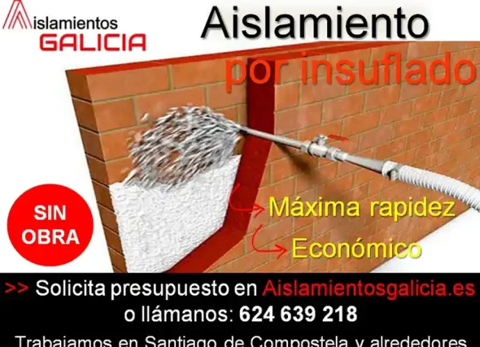 Empresa aislamientos térmicos Santiago de Compostela