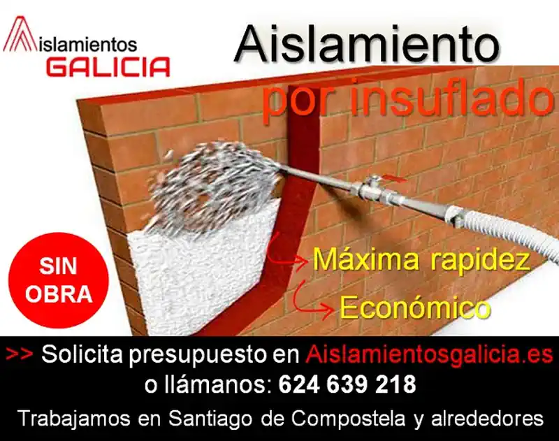 Aislamientos Galicia Empresa aislamientos térmicos Santiago de Compostela