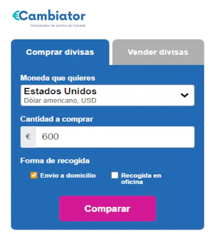 Comparador Cambiator