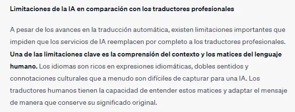 Qué opina Openai sobre-traductores automáticos