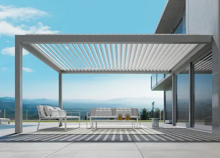 Pérgolas bioclimáticas para exterior