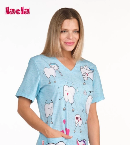 Bata sanitaria con dibujos