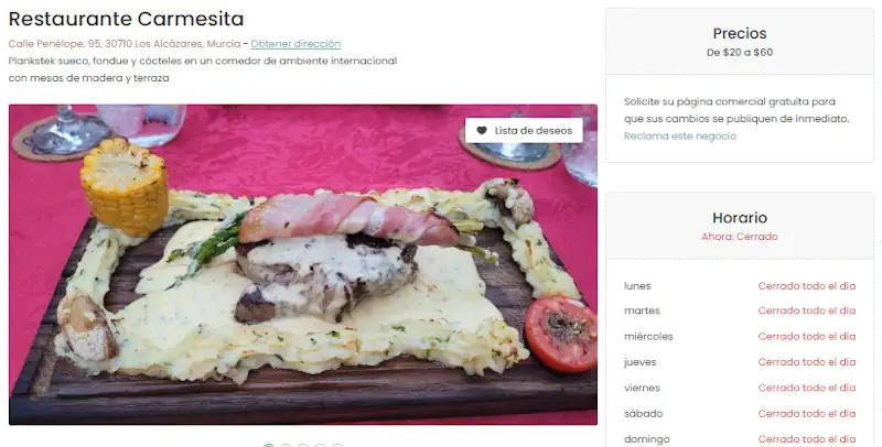 Marketing para restaurantes en Murcia