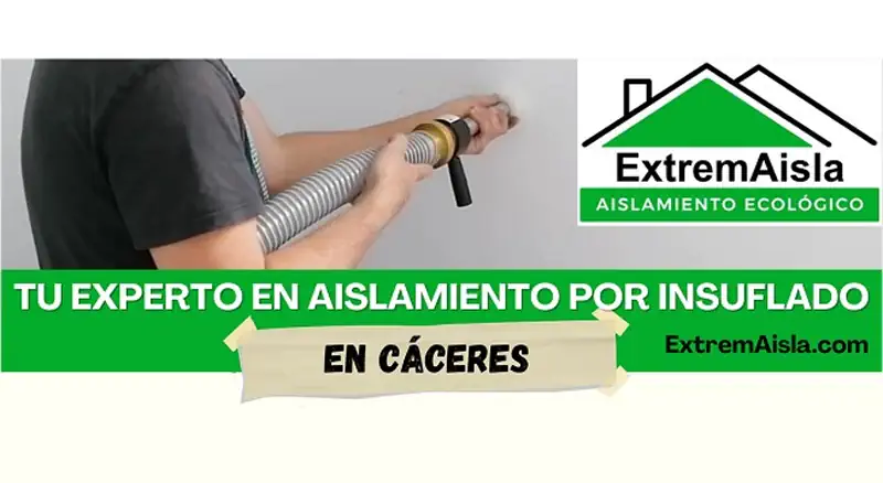 Aislamiento insuflado Cáceres