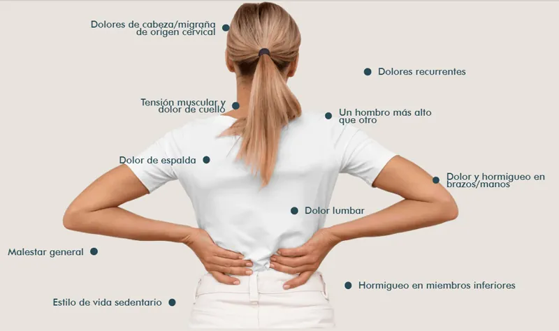 Servicios quiroprácticos en Madrid.